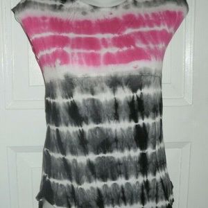 NWT ERGE Designs Los Angeles, CA Dye Draped Racerback Tank Top